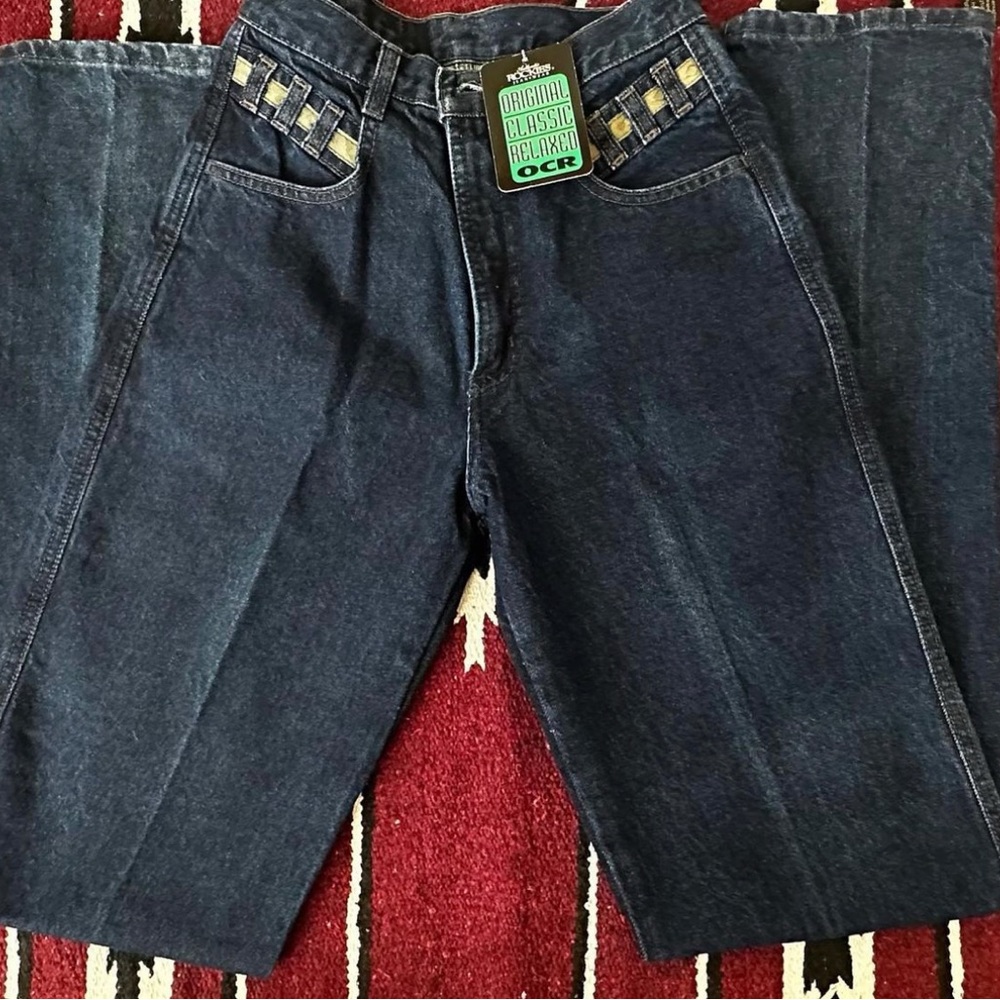 New with tag-
Waist -25”
Rise-11”
Hips-19”
Inseam 46”

$105